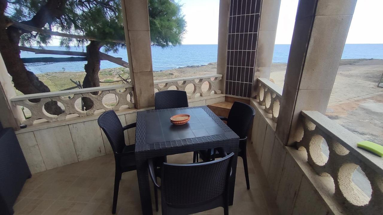 Casa Fronte Mare Villa Marina di Mancaversa Exteriör bild