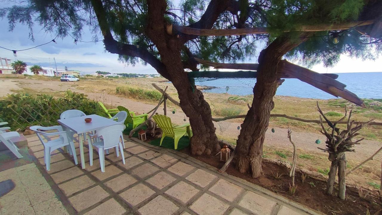 Casa Fronte Mare Villa Marina di Mancaversa Exteriör bild